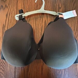 Cacique Black Full Coverage Bra